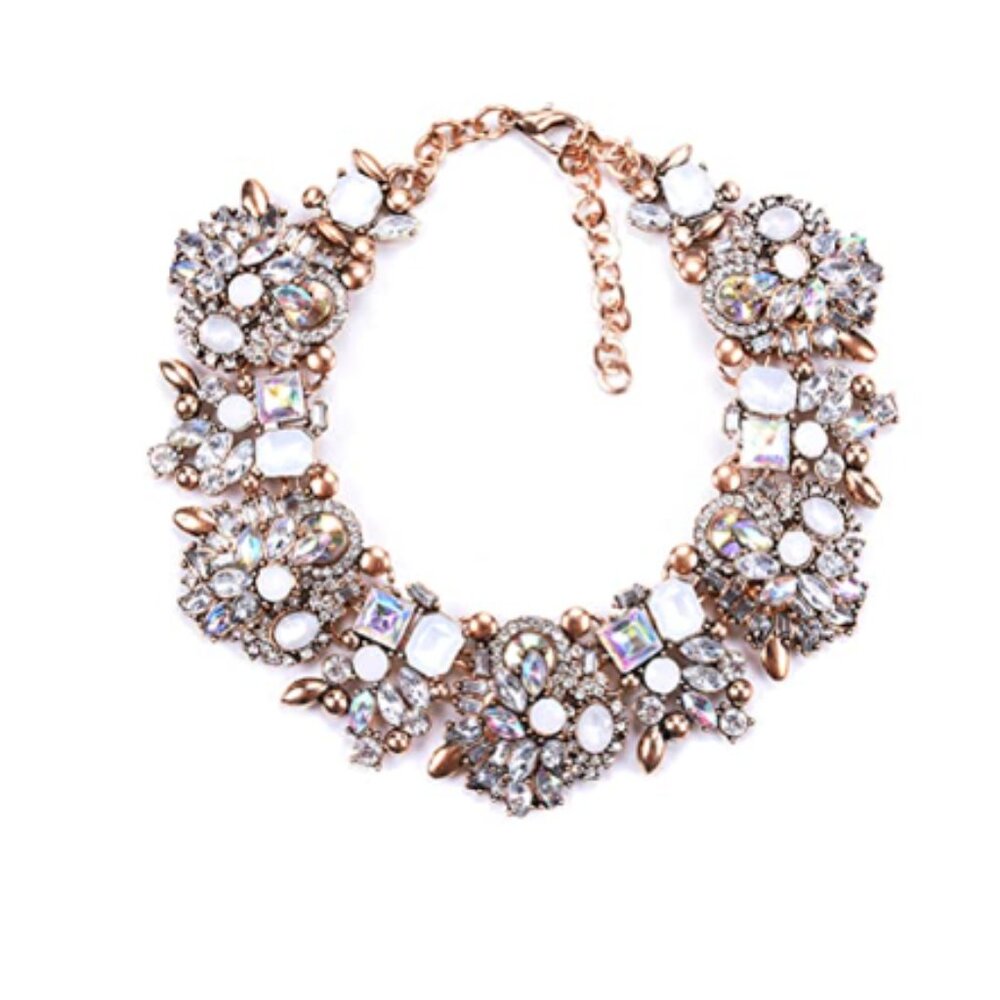 Crystal Rhinestone Luxury Necklace - Picture 3 of 3